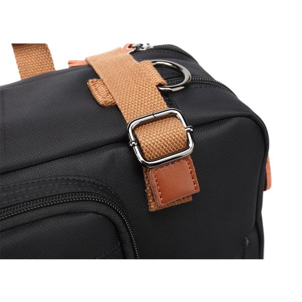 Grey 3 In 1 Travel Briefcase Backpack with 210D polyester Lining