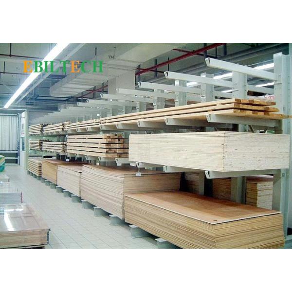 Roller Cantilever Storage Rack System , Tire Cantilever Pallet Rack Shelving Galvanized