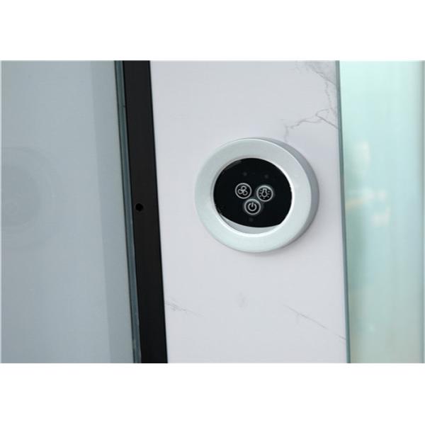 Shower Cabins White Acrylic ABS Tray 1700*1200*2150mm black aluminium