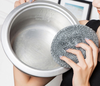 Stainless Steel Galvanized Scourer Drying Quickly With Strong Cleaning Power