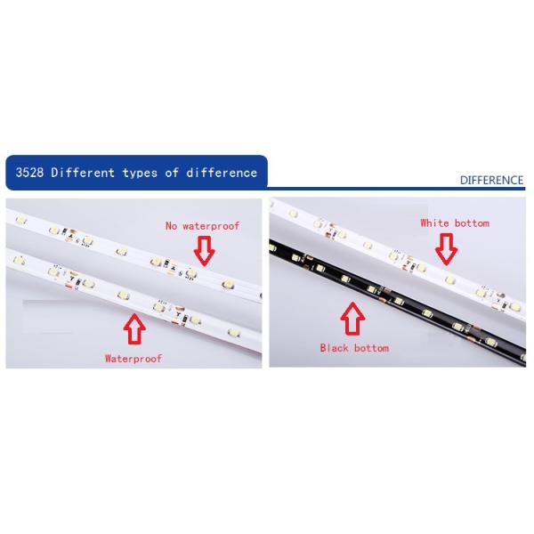 DC12V Safe color changeable led strip light smd3528 CE RoHS