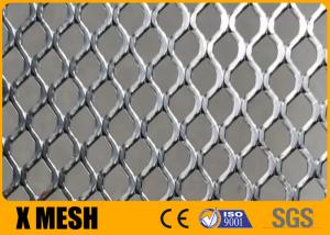 China 1/2inch Diamond Opening Raised Expanded Metal Mesh 18 Gauge 316l on sale