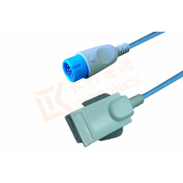 Kontron Spo2 Probe Sensor 12 Pin Reusable SpO2 Sensor Pediatric Finger Clip