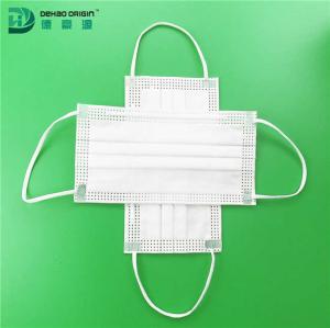 Buy cheap No Stimulation NIOSH White Disposable Surgical Mouth Mask product
