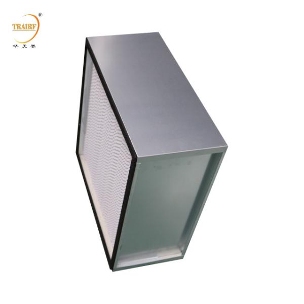 Aluminum Frame Mini Pleated Panel HEPA Filter H10 H11 H12 H13 Laminar Flow Hood Hepa Filter