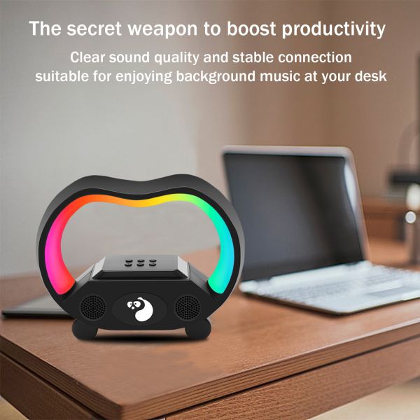 Multi Function Smart Led Light Box Outdoor Portable Wireless Party Speakers RGB Fun Colors