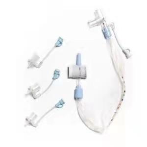 China PVC  Closed system Suction Catheter   Child type size 8fr Color Coded Rings with MDI connector on sale