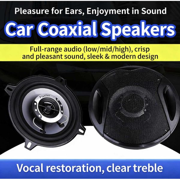 12V 280W Universal Car Audio System automotive Coaxial Full Range Speaker