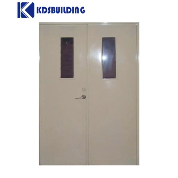 KDSBuilding custom cheap manufacturer Low Price Modern Front Exterior Steel simple Safe Home Door Industrial Security Doors
