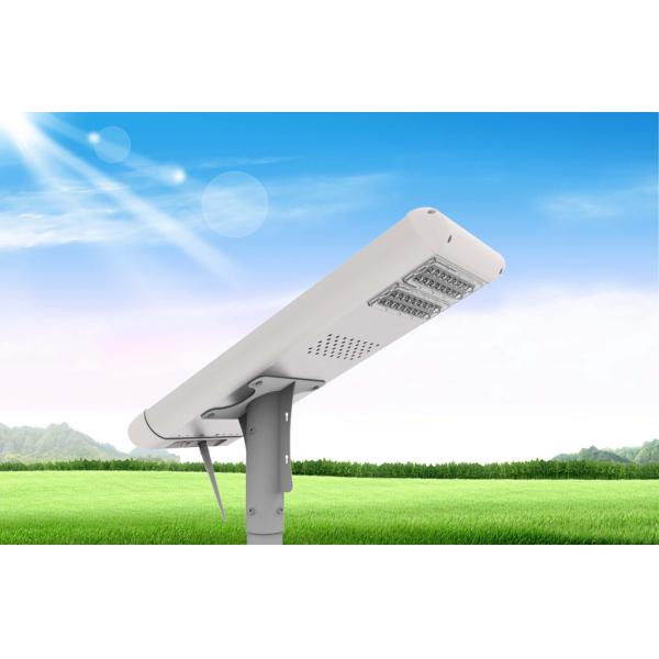 IP65 Motion Sensor Street Lights / Monocrystalline Solar Panel 2000 Lumen