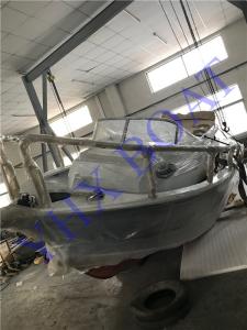 Buy cheap 6.5m Steering Console Aluminum Boat For Fishing / Water Sport , CE Approved product