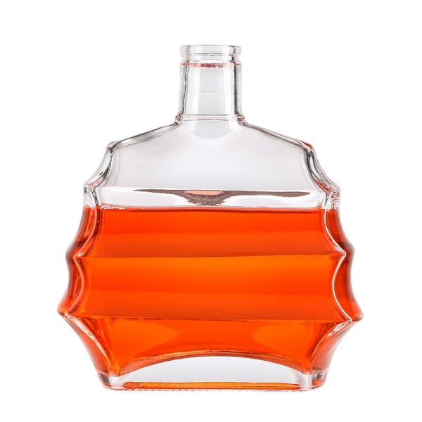 750ml Glass Bottle For Whisky Customized Extra Flint Empty Bottle