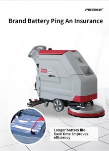China OEM Battery Powered Robot Scrubber Warehouse Floor Cleaning Machine on sale