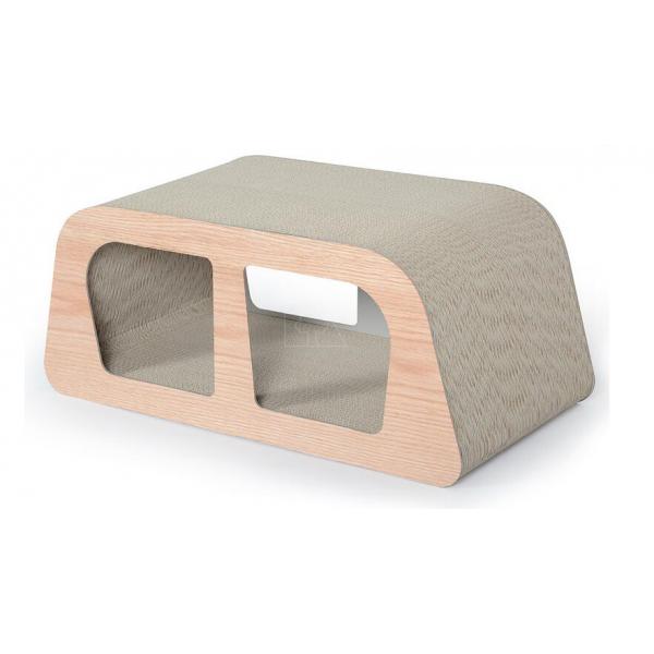 Double Turnals Cat Scratch Lounge Premium Pressed Cardboard Withstand Scratching
