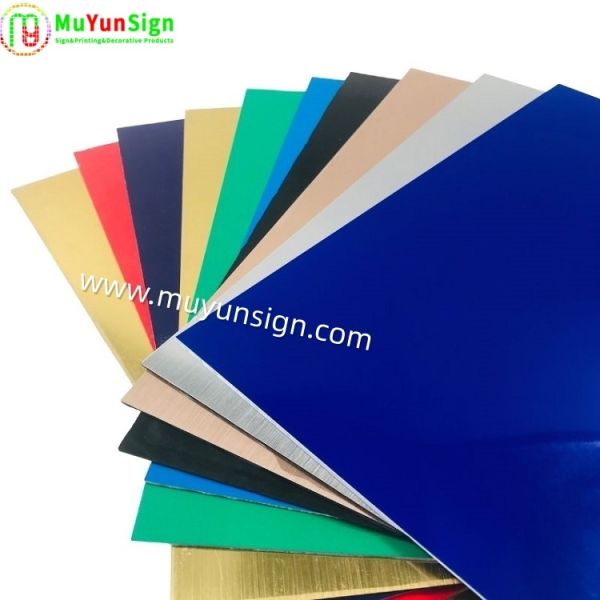 Two Layer Colored ABS Double Color Plastic Sheet For Laser Engraving Board