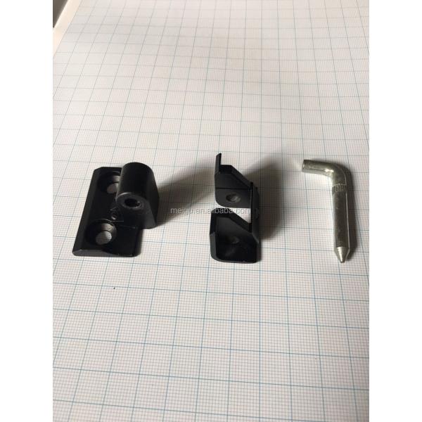 Detachable Mechanical Concealed Cabinet Hinges Black Powder Coated