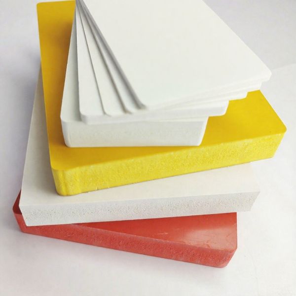 White PVC Foam Board Printing High Density Foamed PVC Sheet Extruded Wall Panel