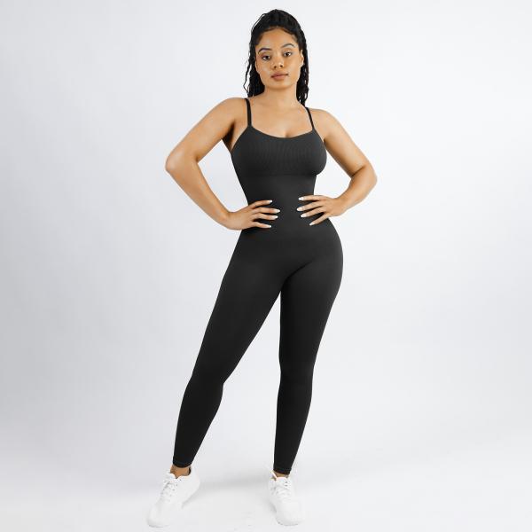 Standard Thickness Hexin Tummy Control Seamless Summer Jumpsuit Shapewear 0.2kg