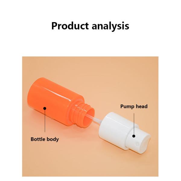 30ml/100ml PET Cosmetic Mist Pump Bottle Plastic Pump Spray Bottle Personal Care Perfume UKP12