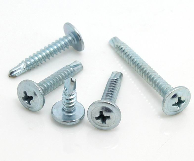 RoHS Certified OEM Screw Customized Self Drilling Hex Head Screws DIN7504