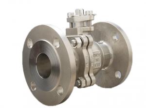 Buy cheap Reduced Bore F304l Floating API 607 Stainless Steel Flange Ball Valve With Nipples product