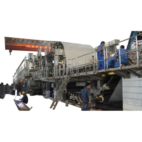 40g / M2 A4 Paper Jumbo Roll Making Machine 2400mm