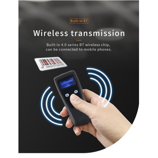 Hot Sale 1D 2D QR Barcode Scanner Wired USB Laser Automatic Bar Code Scanner Wireless Handhold Barcode Reader