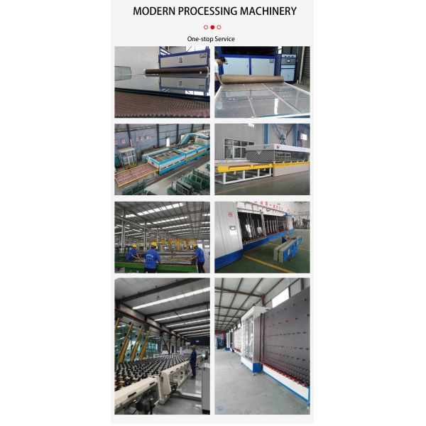 Custom thickness 4-15mm fluted glass panels, Products with relevant certifications