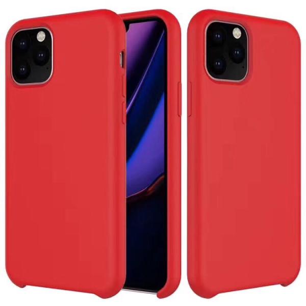 Pink Liquid Silicone Rubber Case Cell Phone Protective Covers For Iphone X Xs 11 Pro Max
