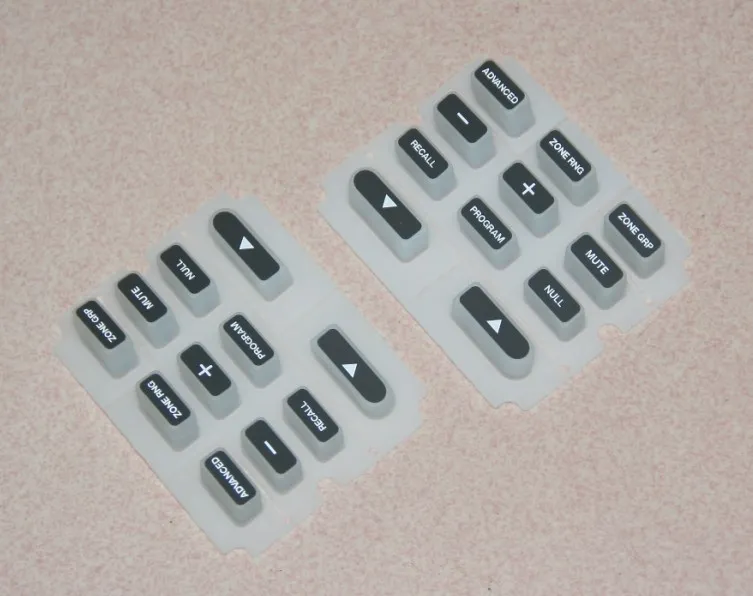 Key Control Overlay Button Keyboard Silicone Rubber Keypad