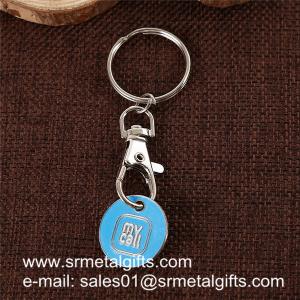 Buy cheap Super store trolley cart coin key holder, China supplier wholesale trolley coin key rings, product