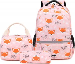China Soekidy Backpacks For Girls Backpack For School Fox Unicorn Backpack Kids Backpack Set, Preschool Bookbag on sale