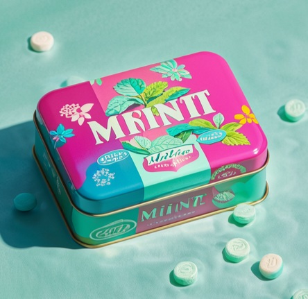 DADI Custom Metal Tin Can Manufacturer Empty Metal Candy Boxes