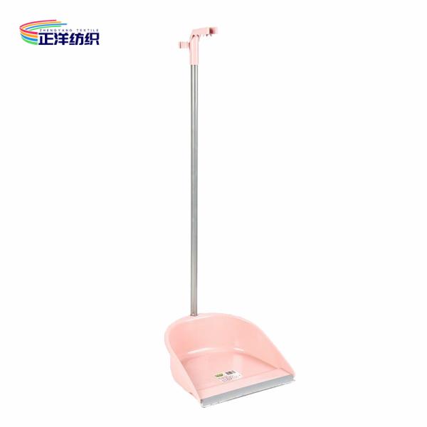 87cm House Broom With Dustpan Stainless Steel Handle Plastic Tray And PP Bristles Light Weight