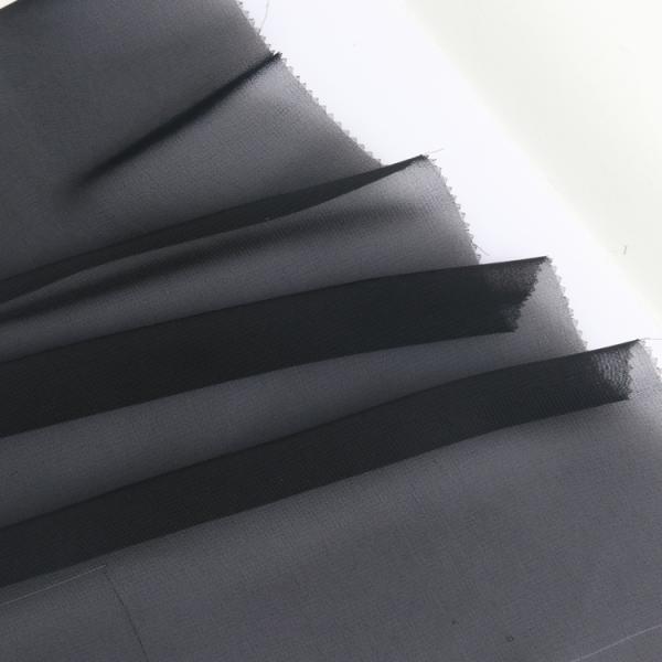 Recycled chiffon fabric soft and drape suitable polyester fabric for ladies skirts
