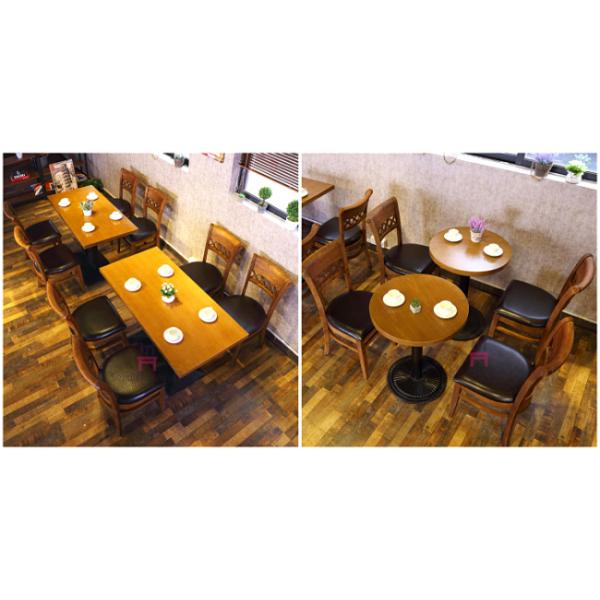 American Style All Wood Dining Room Chairs , Traditional Wooden Dining Chairs
