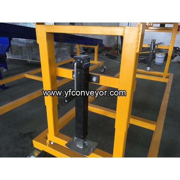 Telescopic Gravity Roller Conveyor for Unloading Containers