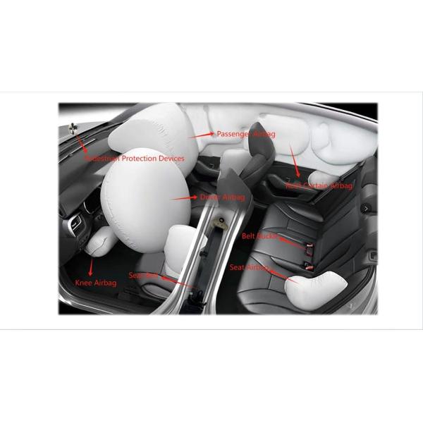 Black Passenger Airbag for Chery Arrizo 5 - 2.5kg Automotive Airbag Assembly