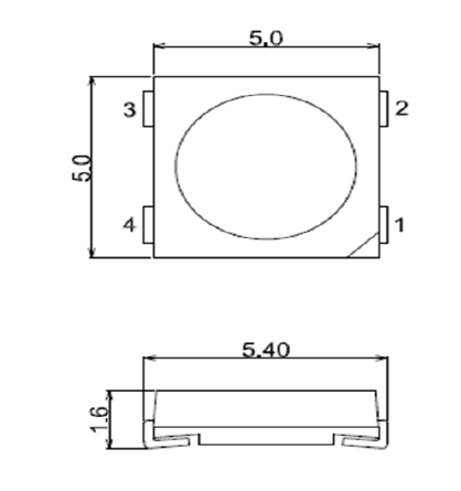 sk6812 LED Digital RGB full color SMD