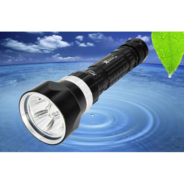 Professional Underwater 100m LED Dive Torch 6500k Underwater Flashlight