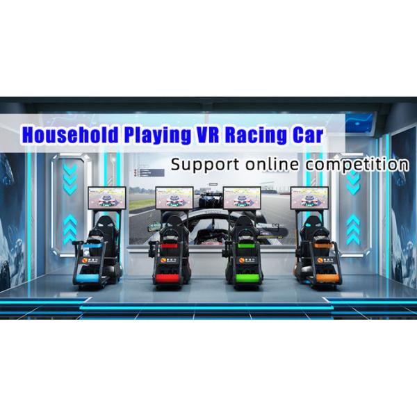 Shopping Mall Entertainment VR Racing Simulator Car Driving Simulation Seat