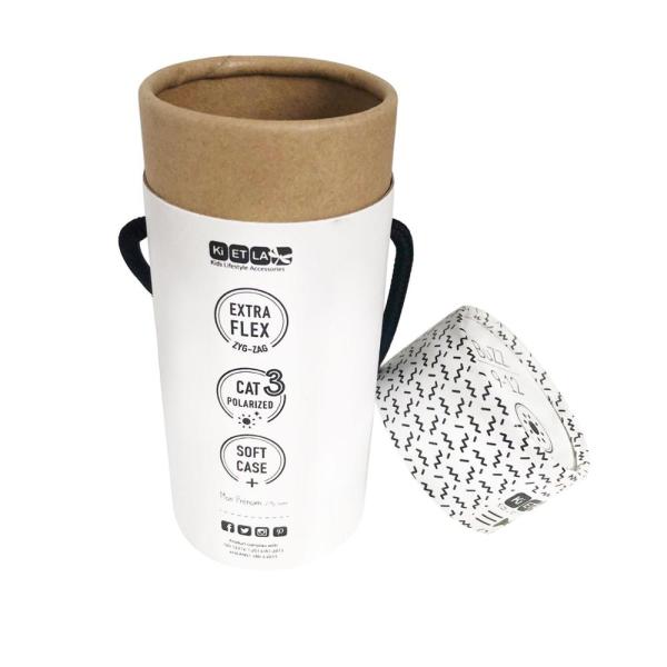 Round Gift Packaging Boxes Recycled Paper Tube Box Packaging CMYK Color