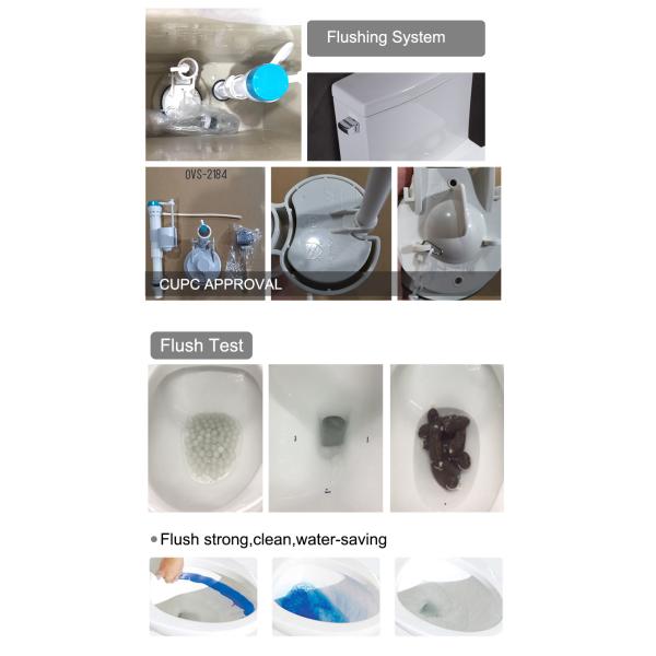 Matte Black One Piece Dual Flush Comfort Height Toilet Top Flush Button