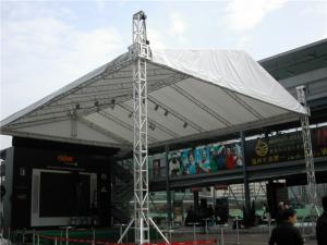 China Recycling Aluminum Stage Roof Truss Spigot Display Lift Tower Suit Easy Install 12m - 30m on sale