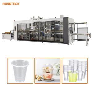 Buy cheap 2KW Stack Servo PLC Disposable Cup Making Machine Rapid Mould Changing product