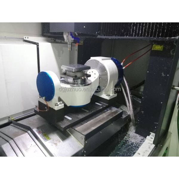 OEM Large Stock Automatic Industrial 5th Axis CNC Rotary Table High-precision 5axis Rotary Table DDRC-125