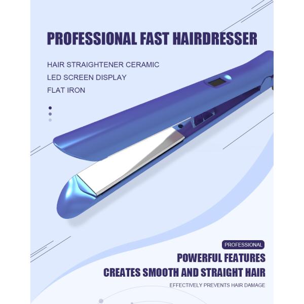 Titanium Flat Iron Straightener 1000w Professional Infrared Cordless