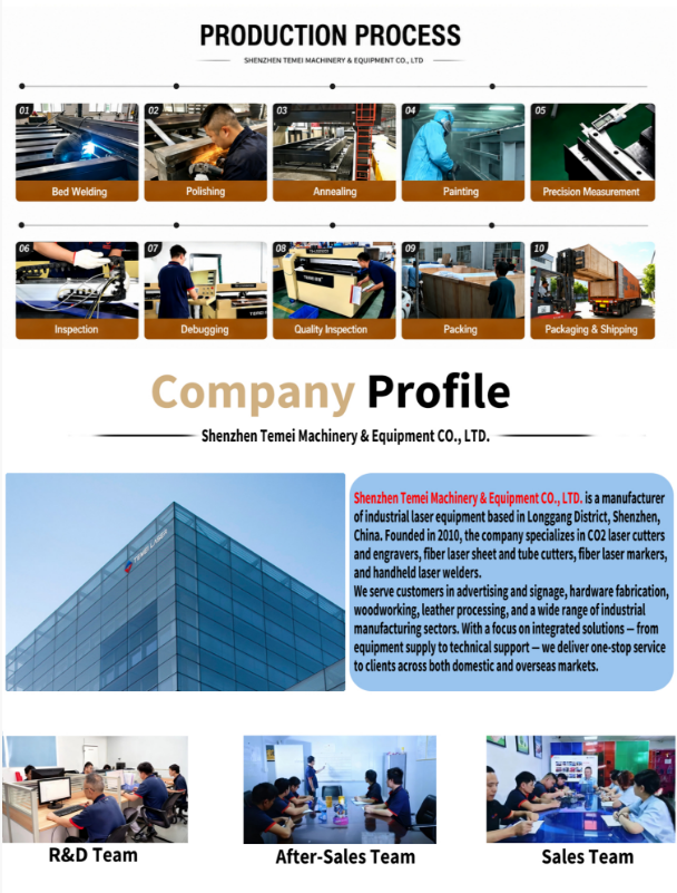 Dual Workstation Asynchronous CO2 Laser Cutting Machine CCD Camera Non Metallic Efficient Processing