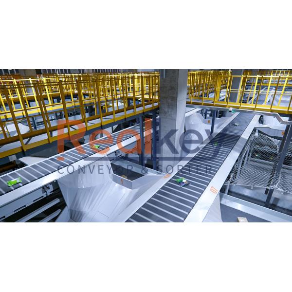 Streamlined Conveyor Belt Machine High Efficiency Sorting Conveyor Belt For Postal Operations