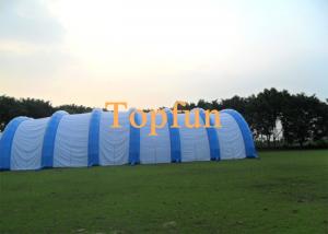 Buy cheap White And Blue Amazing Design Lawn Inflatable Outdoor Wedding Party Tent product